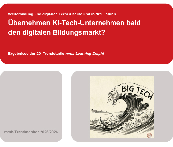 mmb Learning Delphi 2025/2026: Übernehmen KI-Tech-Unternehmen bald den digitalen Bildungsmarkt?